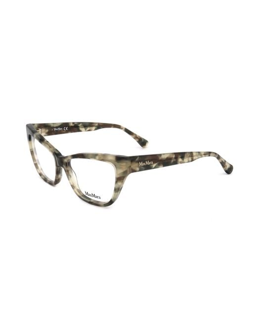 Max Mara Black Cat-Eye Glasses