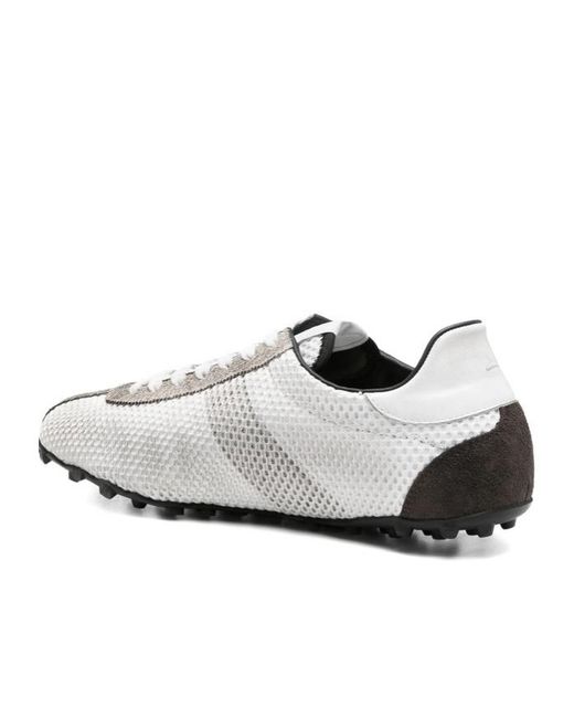 Maison Margiela White Sprinters Low-Top Sneakers for men