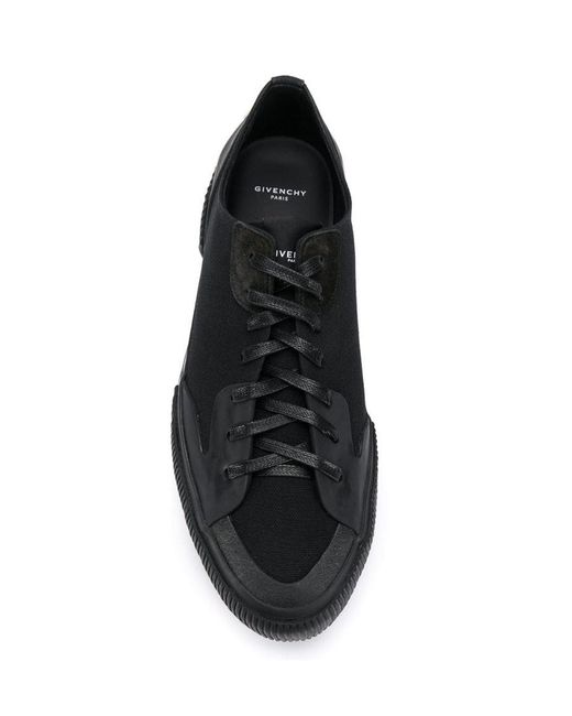 Givenchy Black Low-Cut Casual Sneakers for men