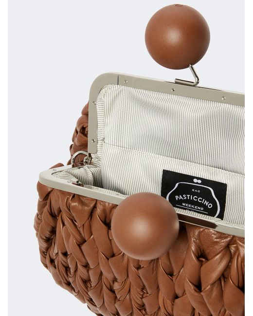 Weekend by Maxmara Brown Libero Medium Pasticcino Bag