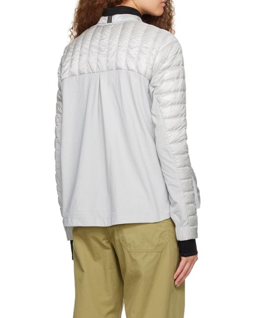Canada Goose Gray Roncy Down Jacket