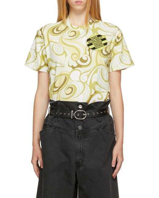 Raf Simons Metallic Print T-Shirt