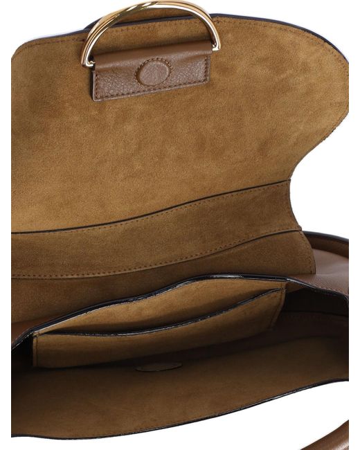 Chloé Brown Chloé Ride Shoulder Bag