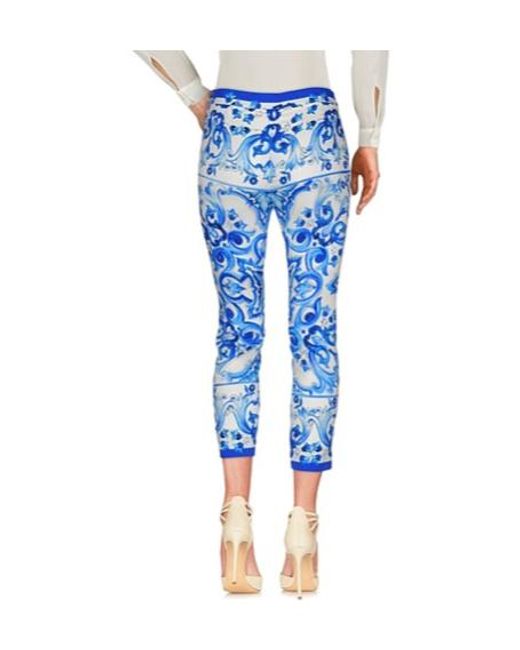 Dolce & Gabbana Blue Formal Trousers