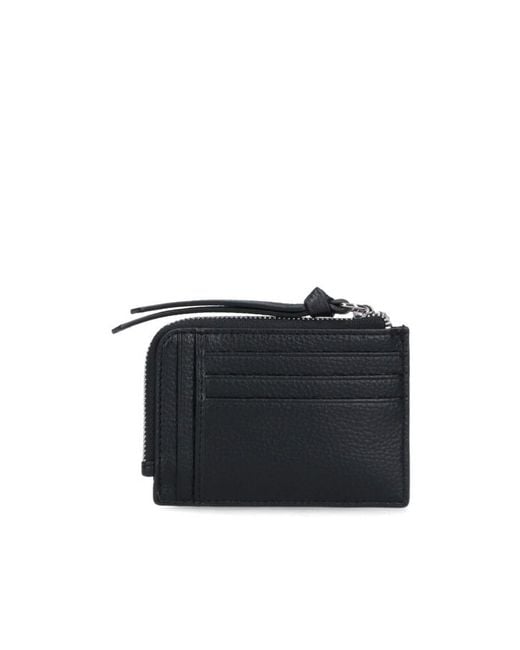 Vivienne Westwood Black Zipped Wallets for men