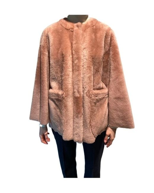 Max Mara Multicolor Long-Sleeved Coat
