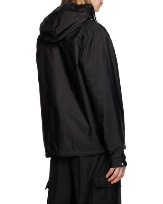 Moncler Black Remoray Hooded Jacket for men