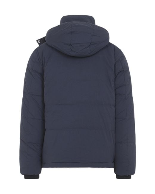 Paul Smith Blue Giubbino Con Cappuccio for men