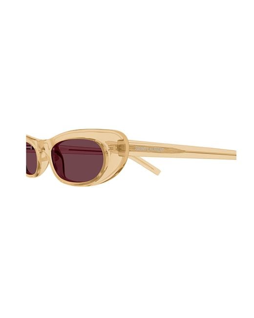 Saint Laurent White Full Frame Sunglasses