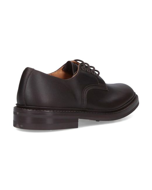 Tricker's Brown Tricker's Daniel Tramping Lace-Up Shoes for men