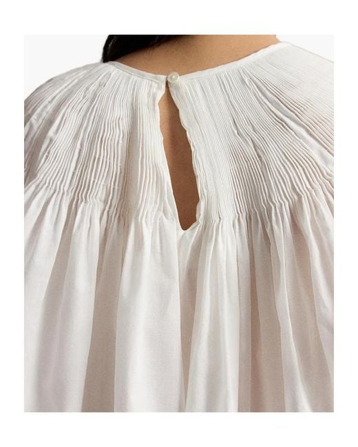 Ralph Lauren White Long-Sleeved Cover-Up