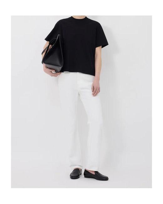 Loulou de Saison Black Telanto Lds Boxy Fit T-Shirt