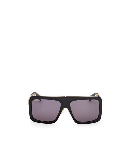 Max Mara Purple Full Frame Sunglasses