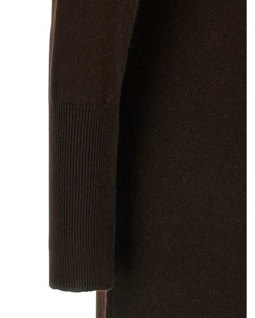 Tom Ford Black High Neck Polo Dress