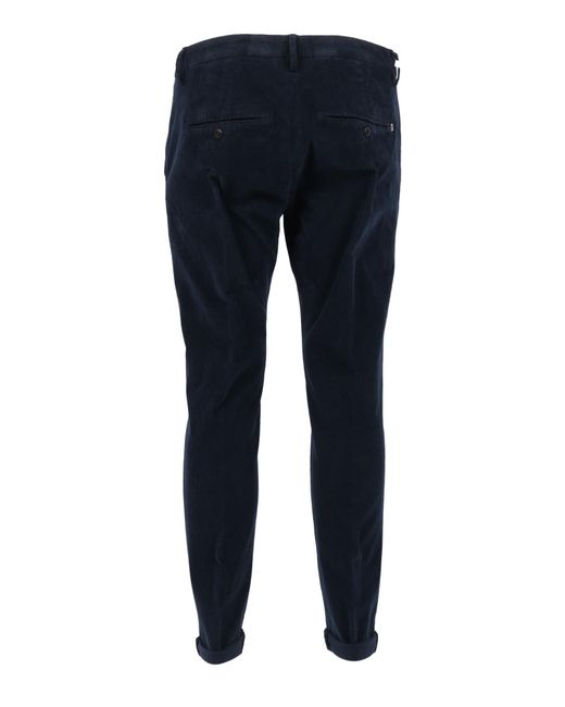 Dondup Gray Gaubert Corduroy Pants for men