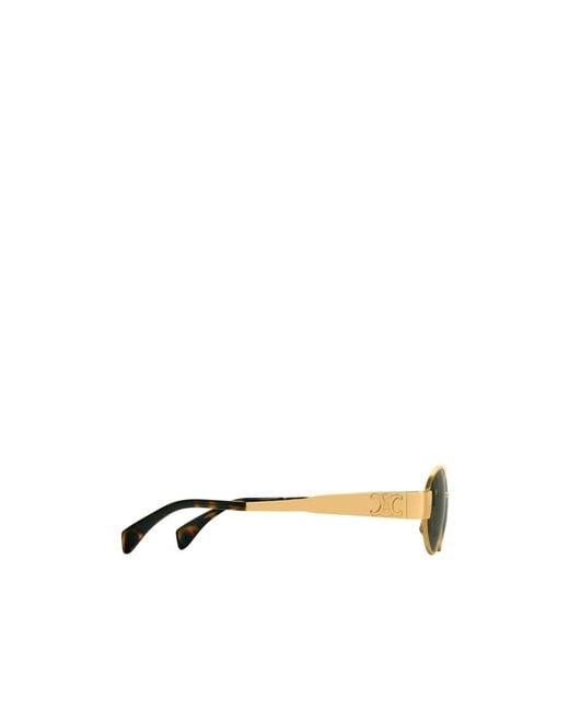 Céline Green Triomphe Metal 01 Sunglasses