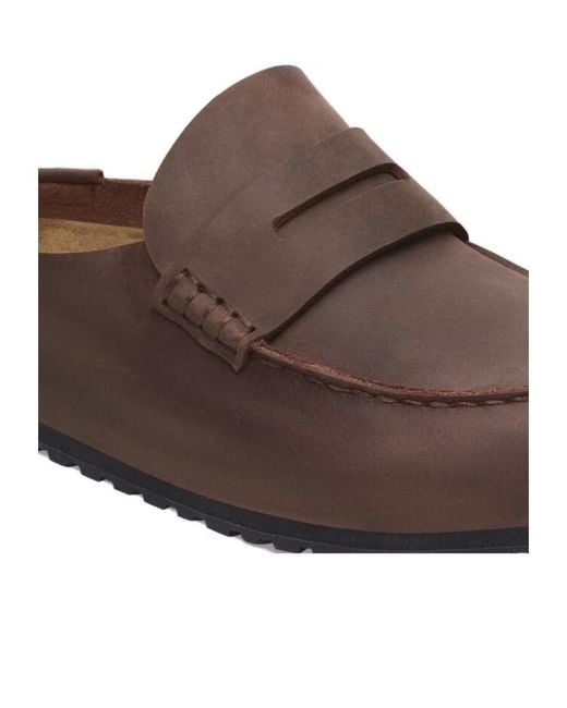 Birkenstock Brown Naples Wrapped Sandals for men