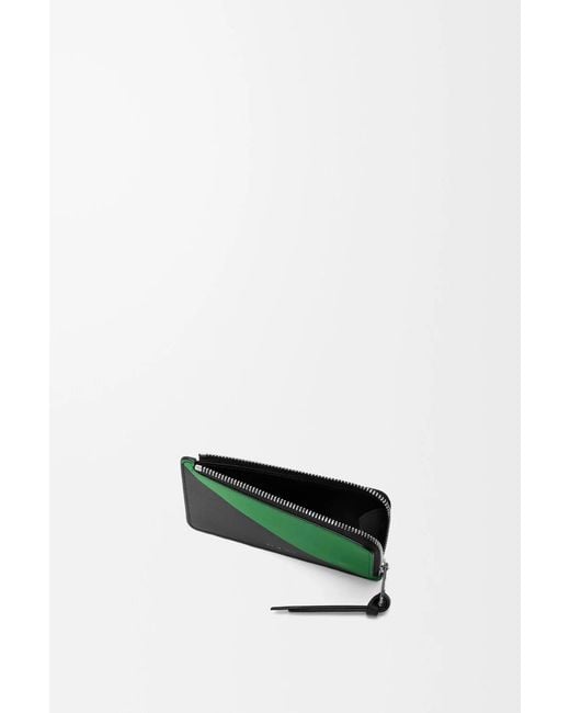 Loewe Green Flag Coin Cardholder for men