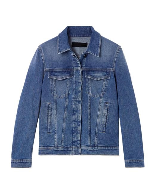 Proenza Schouler Blue Newman Denim Jacket