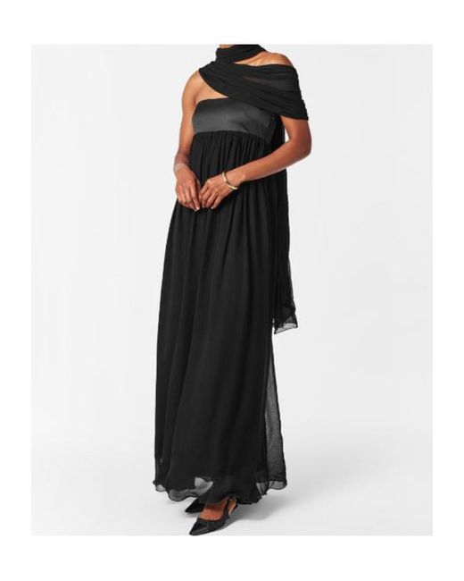 Posse Black Strapless Dress