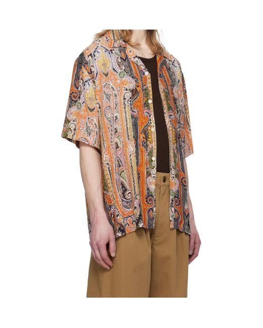 Isabel Marant Brown Vazlo Shirt for men