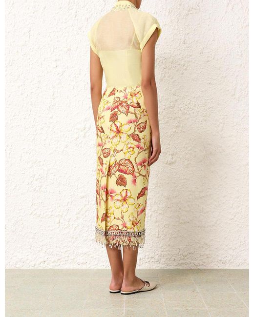 Zimmermann Metallic Matchmaker Diamante Skirt