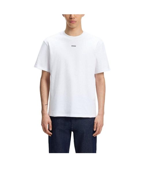 Boss White Classic Shortsleeve Tshirt for men