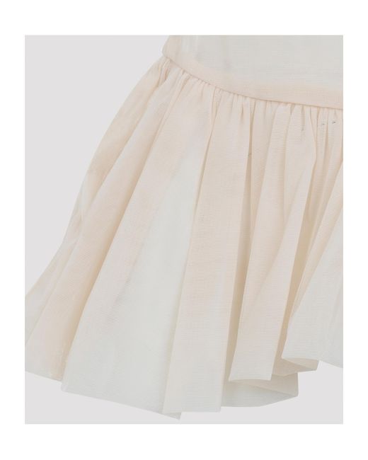 Simone Rocha White Crew Neck Top