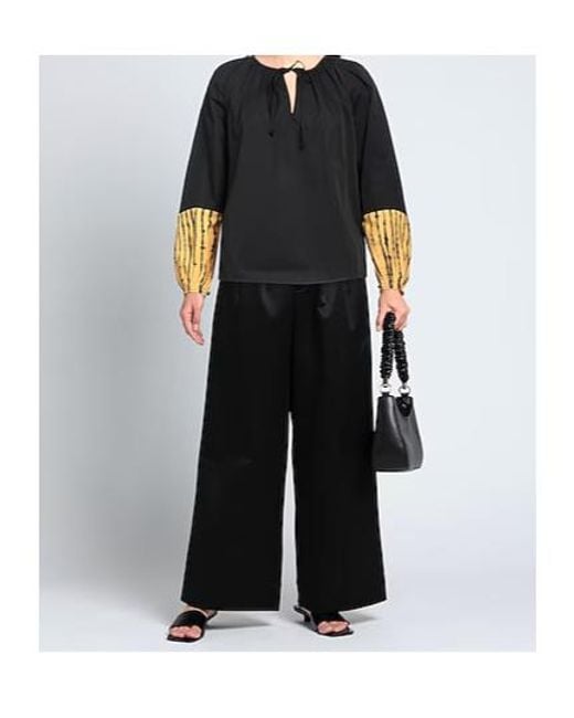 Tory Burch Black Patchwork Shirt