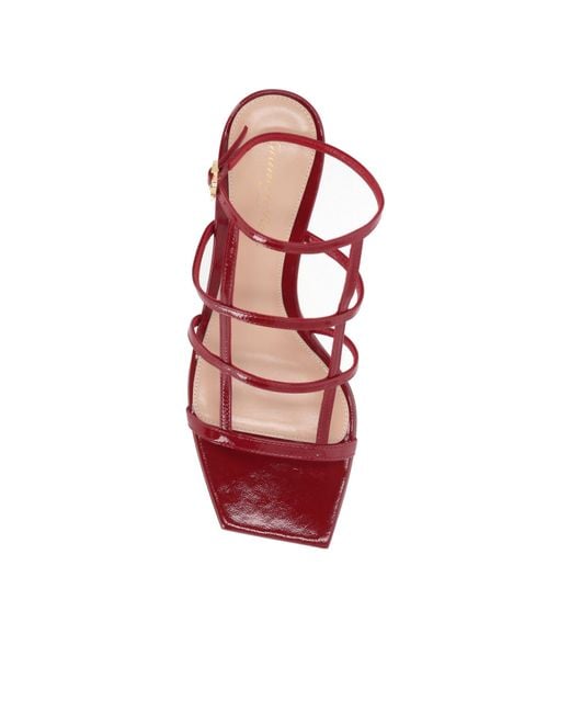 Gianvito Rossi Pink Mondry 55Mm Leather Sandals