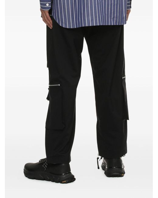 Comme des Garçons Black Comme Des Garçons Homme Elasticated Waistband Trousers for men