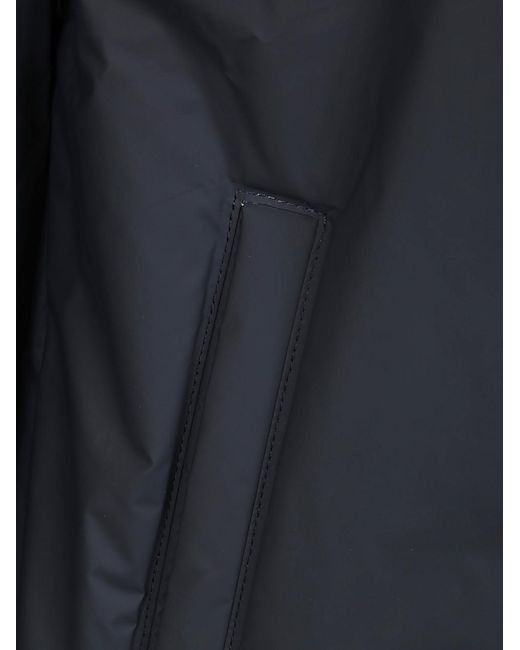 Rains Blue Long-Sleeved Jacket for men