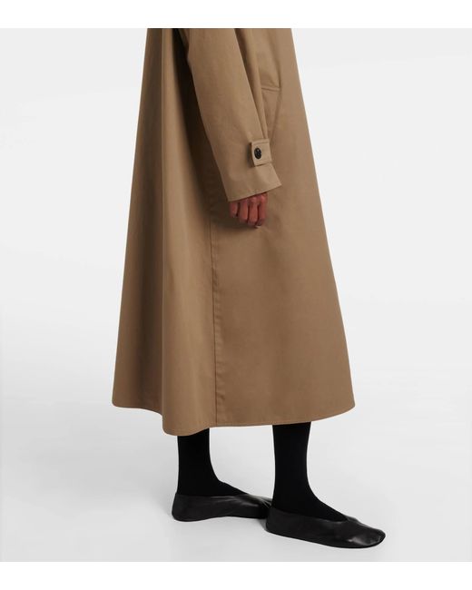 The Row Natural Lolana Single-Breasted Coat