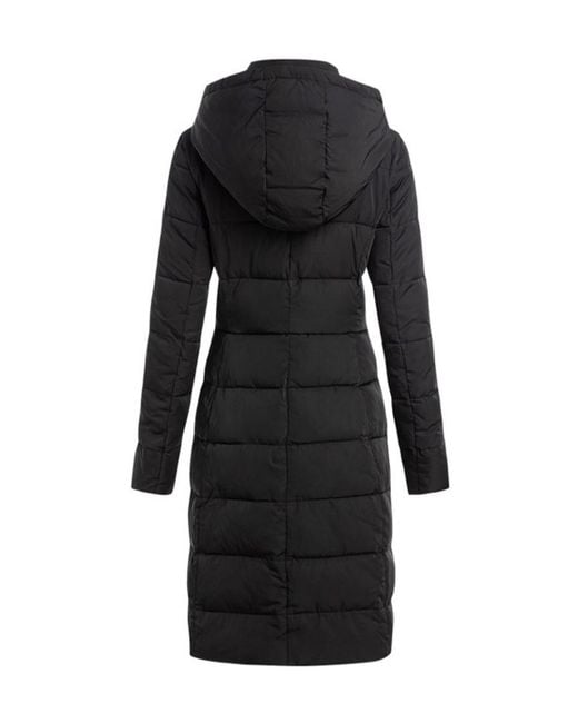 Emporio Armani Black Hooded Down Jacket