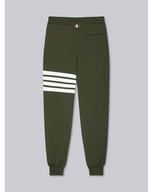 Thom Browne Black Logo Sweatpants for men