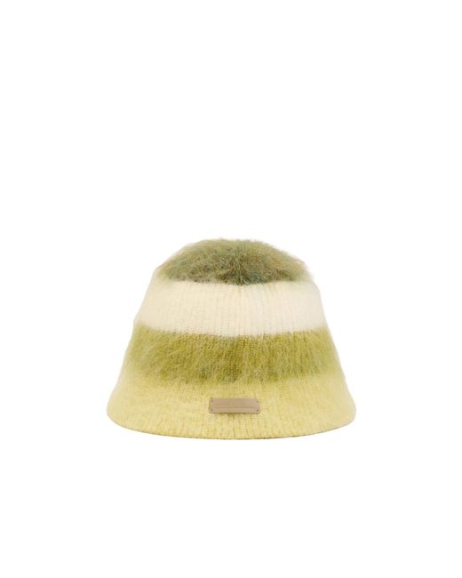 AMI Yellow Striped Hat for men