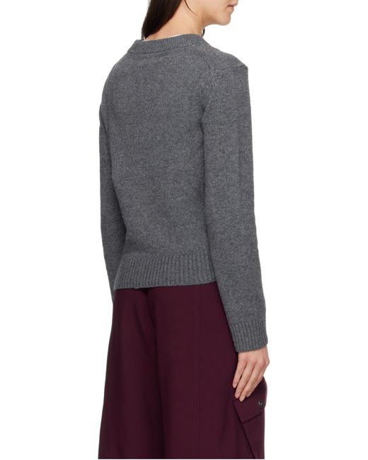Ganni Gray Cardigans