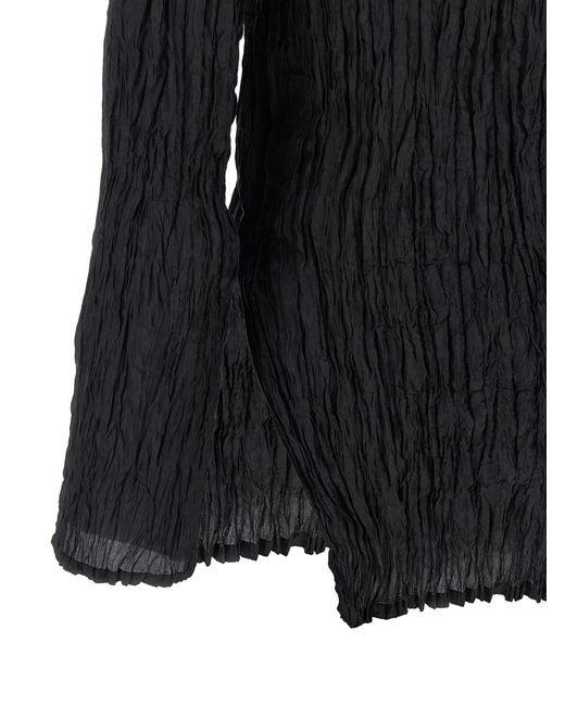 P.A.R.O.S.H. Black 'soph' Blouse