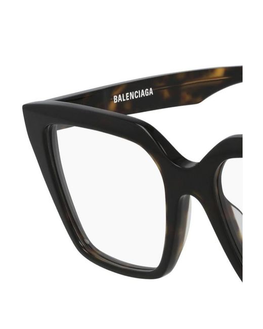 Balenciaga White Eyewear Square Frame Glasses