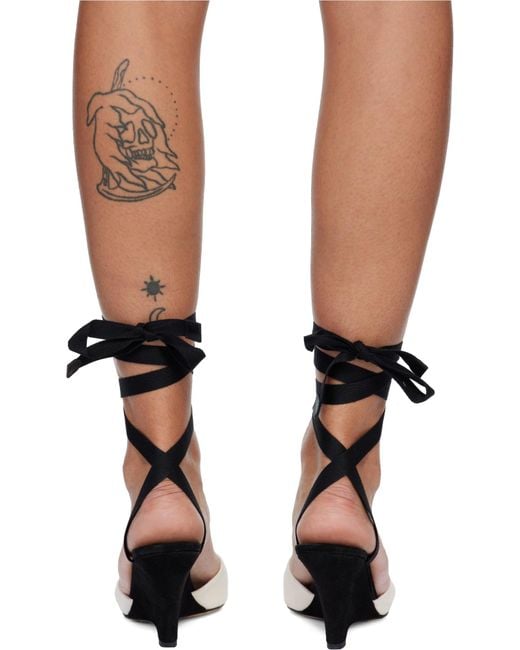 Jacquemus Black The High Espadrilles