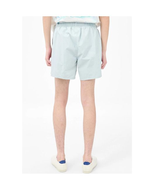 Our Legacy Blue Drape Tech Trunks for men