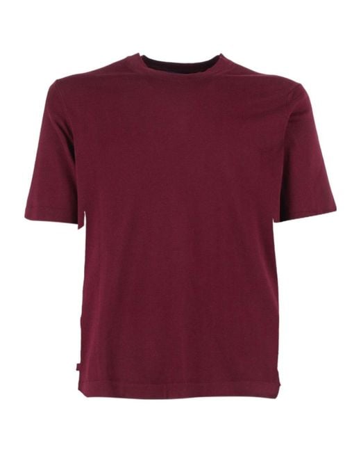 K-Way Red Combe Knit Pullover for men