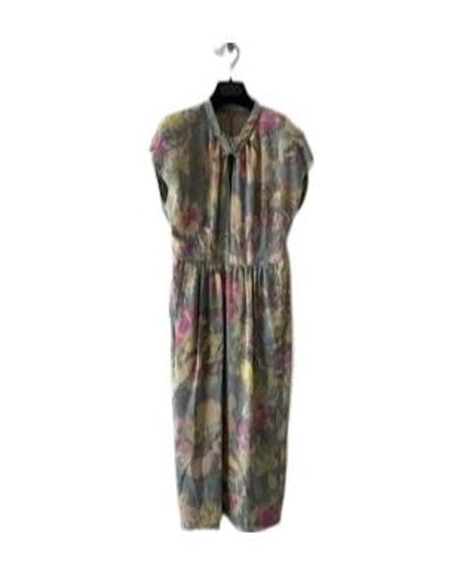 Dries Van Noten Multicolor Pattern Dress