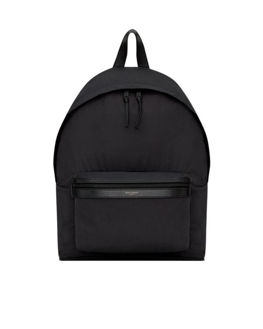 Saint Laurent Black City Backpack for men