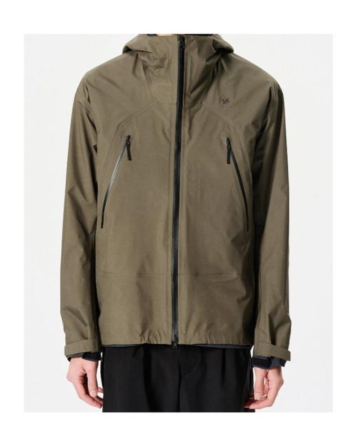 Goldwin Green Gore-Tex 3L Jacket for men