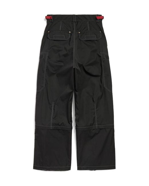 Balenciaga Utility Work Pants in Black for Men | Lyst UK