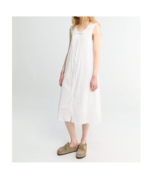 DUNST White Sleeveless Dress