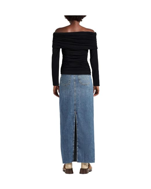 Rag & Bone Black Plain Colour Tops