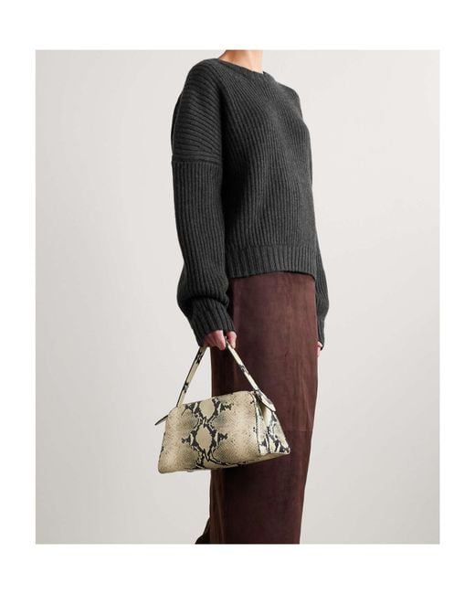 Khaite Black Manuela Crewneck Jumper