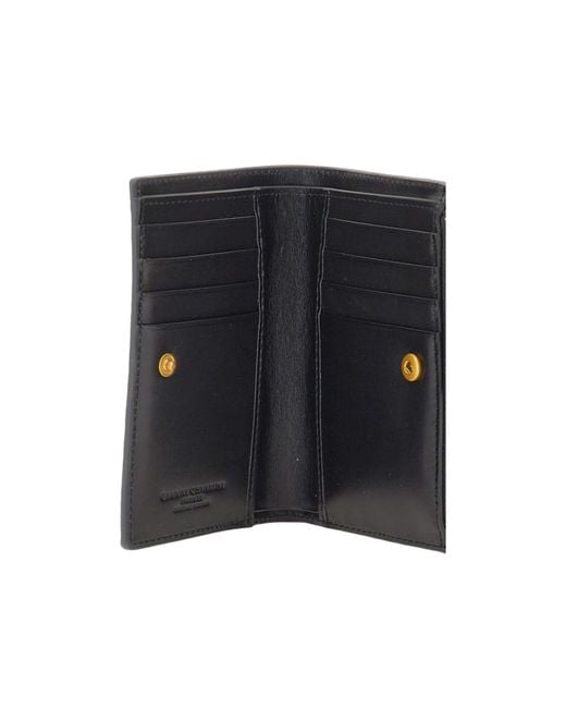 Gianni Chiarini Blue Bubble Compact Wallet